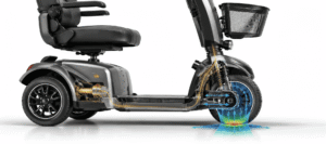 scootmobiel bandenspanning